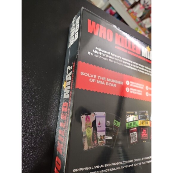 Who Killed Mia A Digitally Immersive Murder Mystery Adult Crime Game BRAND NEW - Picture 7 of 8